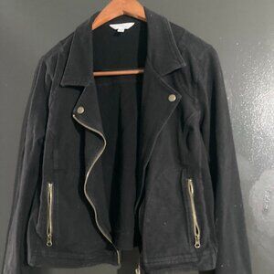 Time and Tru black denim jacket - Large (12-14)